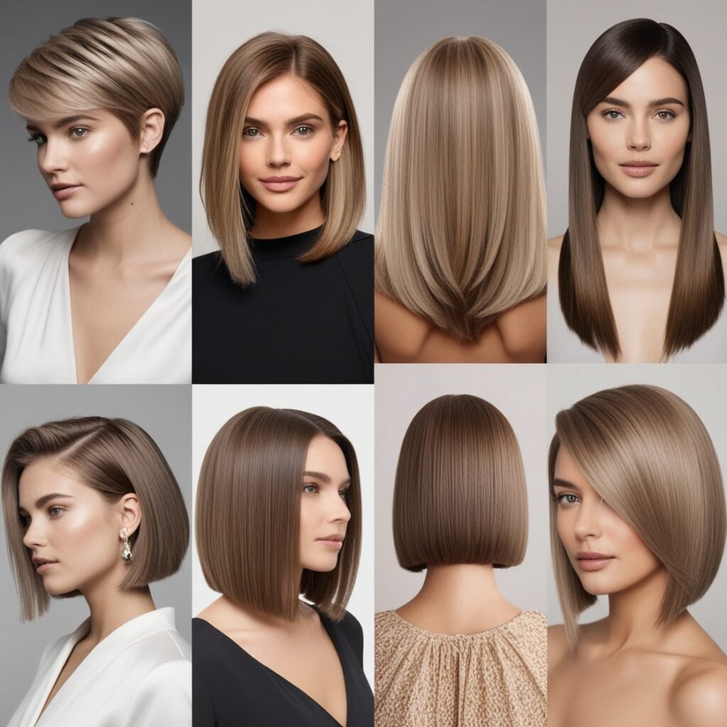 ideias corte de cabelo feminino para cabelo liso