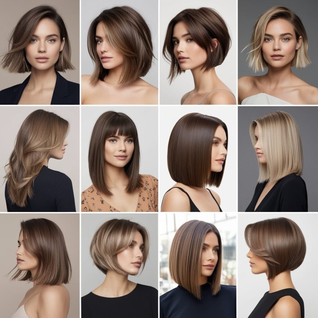 ideias corte de cabelo feminino para cabelo liso
